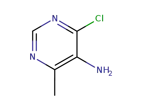 Molecular Structure of 89182-18-3 (Pyrimidine, 5-amino-4-chloro-6-methyl- (7CI))