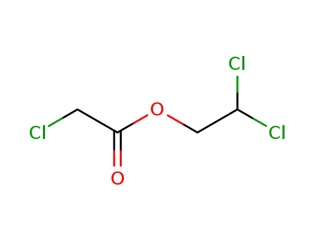 Molecular Structure of 89123-83-1 (2,2-dichloroethyl chloroacetate)