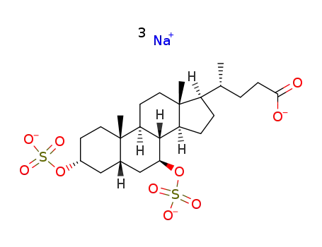 (3a,5b,7a)-3,7-bis(sulfooxy)-Cholan-24-oic acid trisodium salt