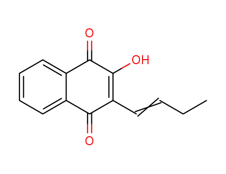 2-(1-ブテニル)-3-ヒドロキシ-1,4-ナフトキノン