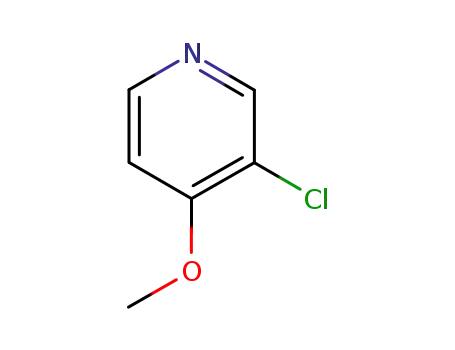 Molecular Structure of 89379-79-3 (4-METHOXY-3-CHLOROPYRIDINE)