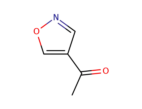 Molecular Structure of 83259-37-4 (Ethanone, 1-(4-isoxazolyl)- (9CI))