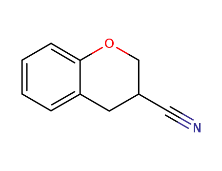 Molecular Structure of 89197-60-4 (chroMan-3-carbonitrile)