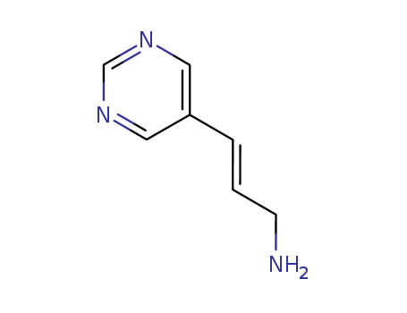 2-PROPEN-1-AMINE,3-(PYRIMIDIN-5-YL)-,(E)-