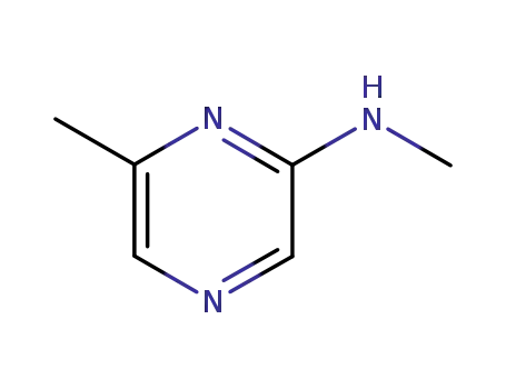 Molecular Structure of 89464-78-8 (N,6-Dimethylpyrazin-2-amine)