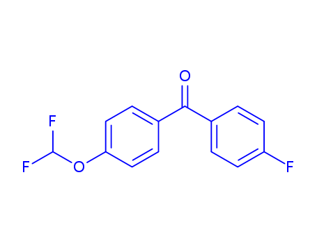 Methanone,[4-(difluoromethoxy)phenyl](4-fluorophenyl)-