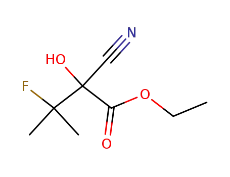부탄산, 2-시아노-3-플루오로-2-하이드록시-3-메틸-, 에틸 에스테르(9CI)