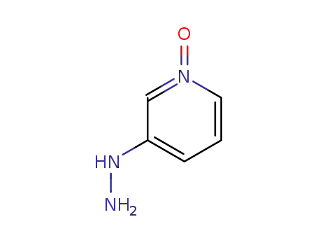 Molecular Structure of 89280-02-4 (Pyridine, 3-hydrazino-, 1-oxide (7CI))