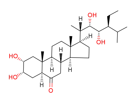 Molecular Structure of 83510-06-9 (22S,23S-HOMOCASTASTERONE)