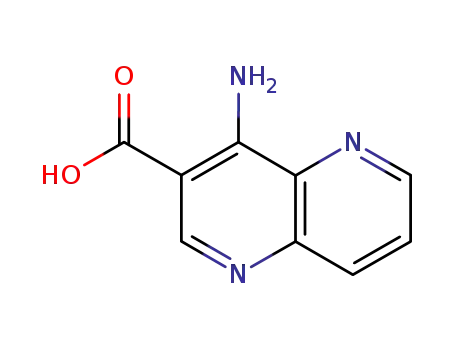 1,5-Naphthyridine-3-carboxylicacid,4-amino-(9CI)