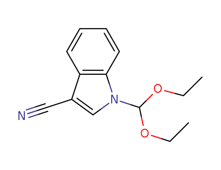 1-diethoxymethyl-1H-indole-3-carbonitrile