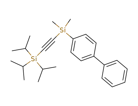 4-{Dimethyl-[(triisopropylsilanyl)-ethynyl]-silanyl}-biphenyl