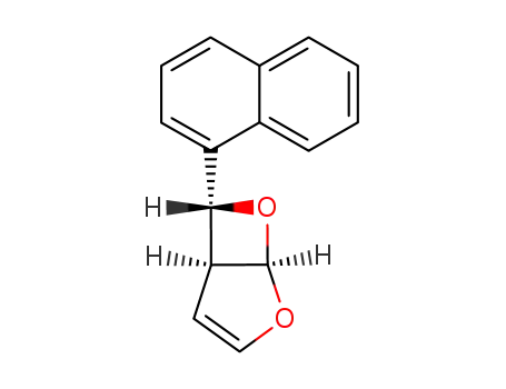 Molecular Structure of 83773-59-5 ((1R)-6-(naphthalen-1-yl)-2,7-dioxabicyclo[3.2.0]hept-3-ene)