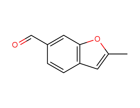 Molecular Structure of 89228-68-2 (6-Benzofurancarboxaldehyde,  2-methyl-)