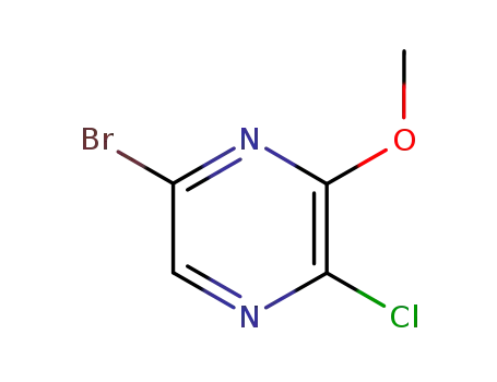 5-브로모-2-클로로-3-메톡시-피라진