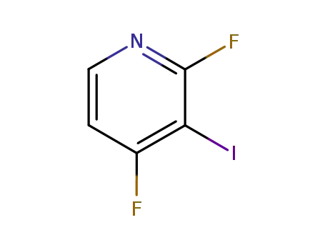 Molecular Structure of 837364-88-2 (2,4-DIFLUORO-3-IODO-PYRIDINE)