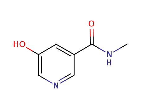 3-Pyridinecarboxamide,  5-hydroxy-N-methyl-