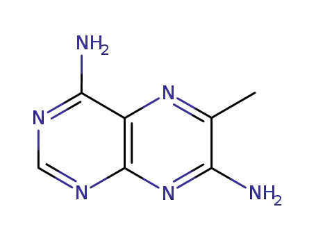 Molecular Structure of 89853-35-0 (Pteridine, 4,7-diamino-6-methyl- (7CI))