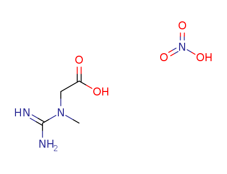 Glycine, N-(aminoiminomethyl)-N-methyl-, mononitrate
