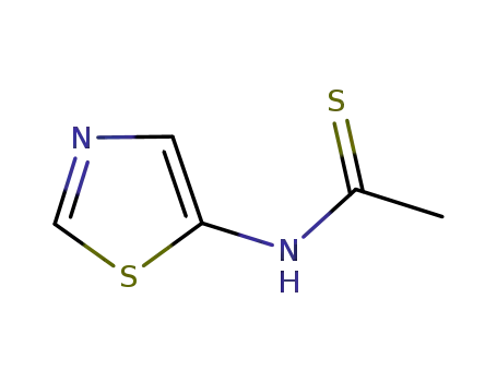 에탄티오아미드, N-5-티아졸릴-