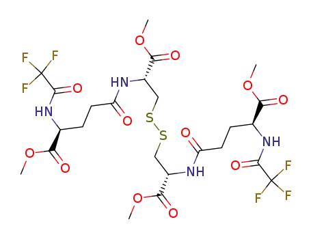 N-TRIFLUOROACETYL-L-G-GLUTAMYL-L-CYSTEINE DIMETHYL ESTER, (2-2') DISULPHIDE