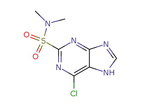 6-클로로-9H-퓨린-2-설폰산 디메틸아미드