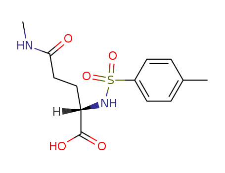 Molecular Structure of 83870-97-7 (N-methyl-N~2~-[(4-methylphenyl)sulfonyl]glutamine)