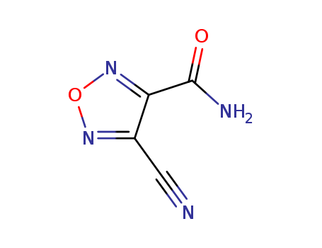1,2,5-OXADIAZOLE-3-CARBOXAMIDE,4-CYANO-CAS