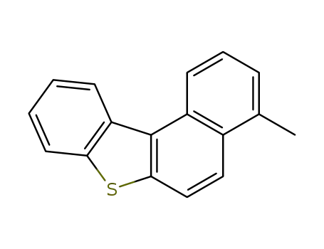 Molecular Structure of 84258-61-7 (4-methylbenzo[b]naphtho[1,2-d]thiophene)