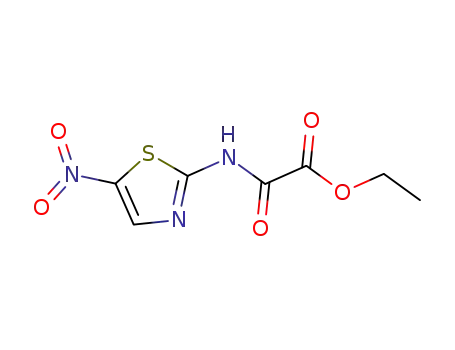Molecular Structure of 89792-36-9 (ethyl [(5-nitro-1,3-thiazol-2-yl)amino](oxo)acetate)