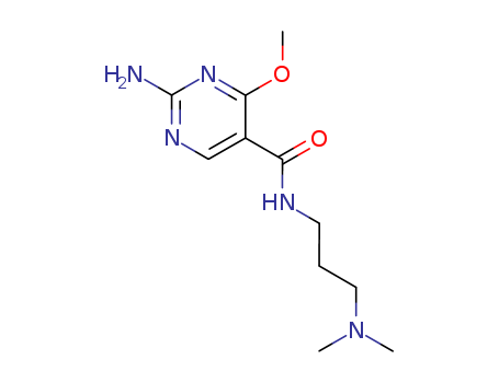2-Amino-N-(3-(dimethylamino)propyl)-4-methoxy-5-pyrimidinecarboxamide