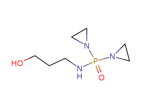 Phosphinic amide,P,P-bis(1-aziridinyl)-N-(3-hydroxypropyl)- (7CI) cas  89851-18-3