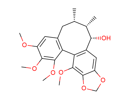 Benzo[3,4]cycloocta[1,2-f][1,3]benzodioxol-8-ol,5,6,7,8-tetrahydro-1,2,3,13-tetramethoxy-6,7- dimethyl-,(6S,7S,8R,13aS)- 