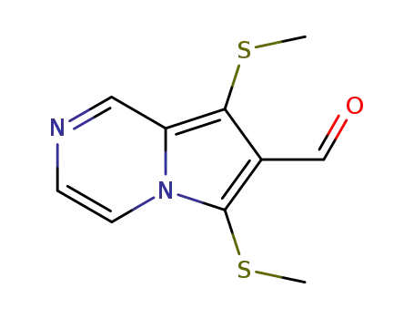 6,8-dimethylthio-7-formylpyrrolo <1,2-a> pyrazine