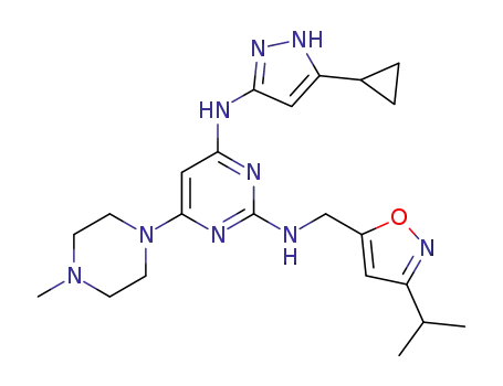 Molecular Structure of 898280-07-4 (XL 228)