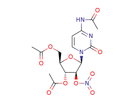 1-(3,5-di-O-acetyl-2-O-nitro-β-D-arabinofuranosyl)-N<sup>4</sup>-acetylcytosine