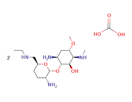 Molecular Structure of 83860-42-8 (Istamycin C(sub 0))