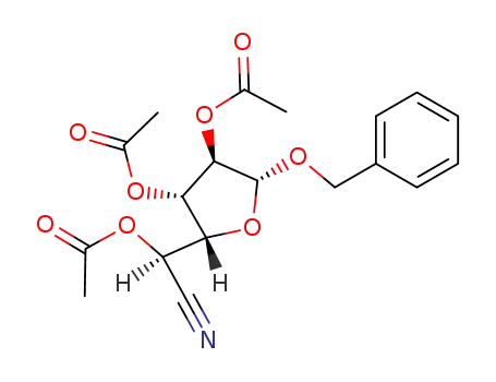 Benzyl-2,3,5-triacetyl-β-D-glucofuranuronsaeurenitril