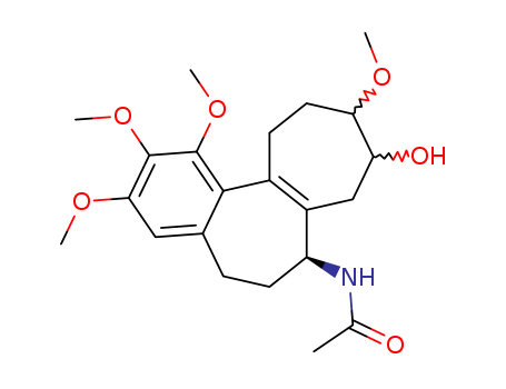 Acetamide,N-(5,6,7,8,9,10,11,12-octahydro-9-hydroxy-1,2,3,10-tetramethoxybenzo[a]heptalen-7-yl)-