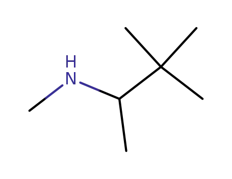 Molecular Structure of 84285-38-1 (N,3,3-trimethyl-2-butanamine(SALTDATA: HCl))