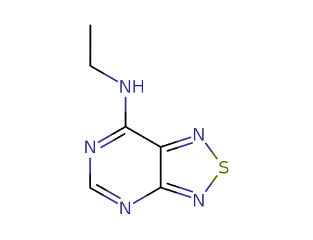 [1,2,5]Thiadiazolo[3,4-d]pyrimidin-7-amine,N-ethyl- cas  89712-90-3