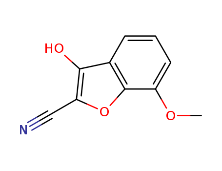 3-Hydroxy-7-Methoxybenzofuran-2-carbonitrile