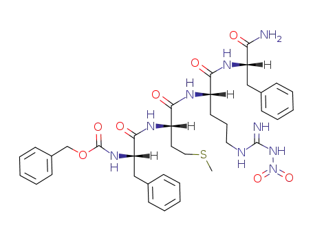 N-benzoxycarbonyl-L-phenylalanyl-L-methionyl-N-<sup>γ</sup>-nitro-L-arginyl-L-phenylalaninamide