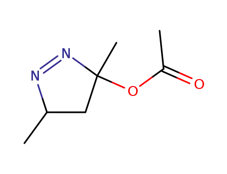 1-피라졸린-3-올, 3,5-디메틸-, 아세테이트(7CI)