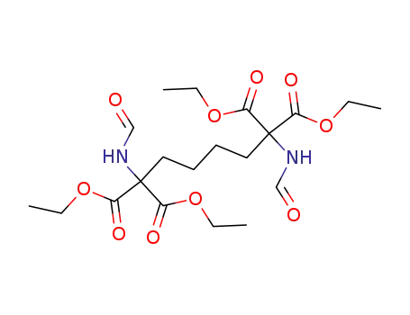 1,6-bis-formylamino-hexane-1,1,6,6-tetracarboxylic acid tetraethyl ester