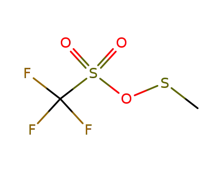 Molecular Structure of 84224-66-8 (methylsulfenyl trifluoromethanesulfonate)