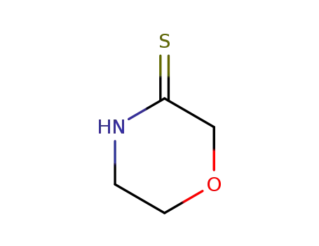 Molecular Structure of 21009-57-4 (3-Morpholinethione)