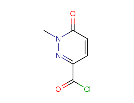 3-PYRIDAZINECARBONYL CHLORIDE,1,6-DIHYDRO-1-METHYL-6-OXO-