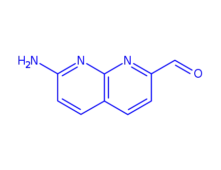 1,8-Naphthyridine-2-carboxaldehyde,  7-amino-