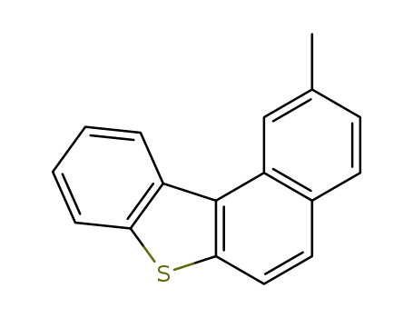 Molecular Structure of 84258-64-0 (2-methylbenzo[b]naphtho[1,2-d]thiophene)